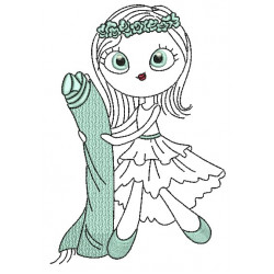 Stickdatei - Sewing Girl 5